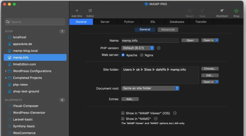 XAMPP Alternative for macOS