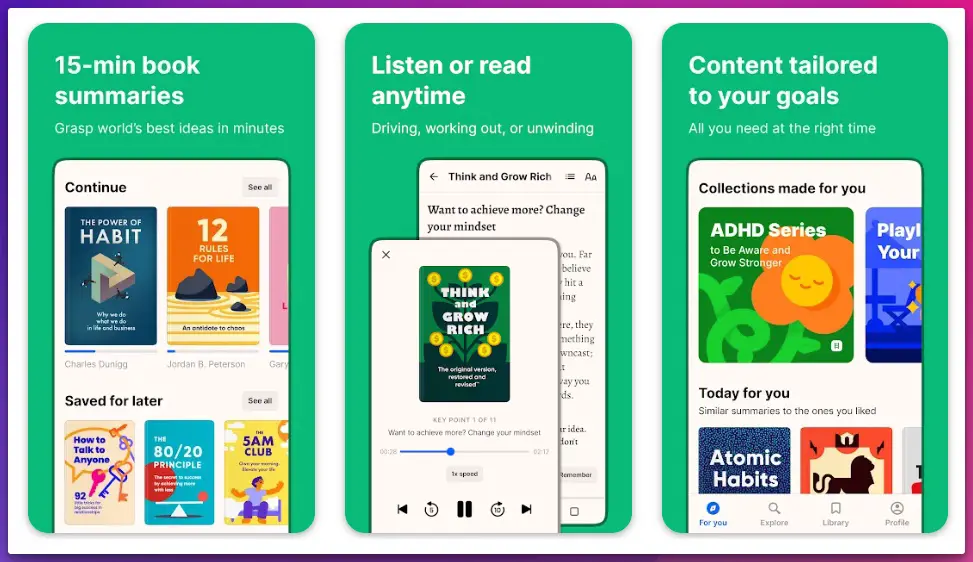 Best Book Summary Apps 3