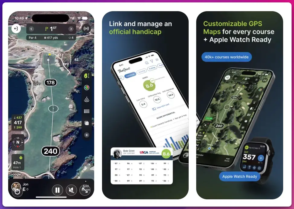 Best Golf Handicap Apps 1