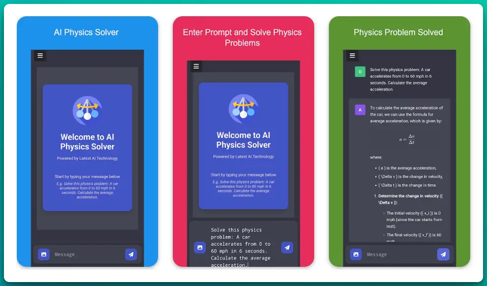 Best Physics Apps AI