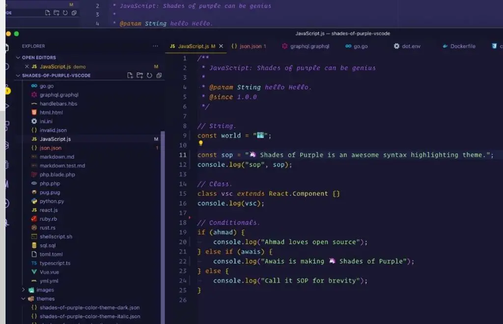 Best Visual Studio Code Themes 3