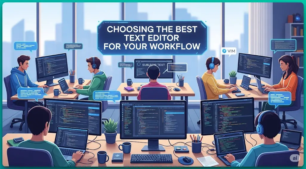 Choosing the Best Text Editor for Your Workflow