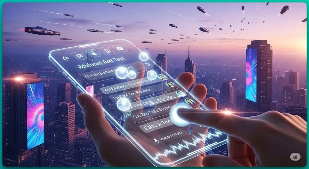 Future Trends in Mobile Text Editing