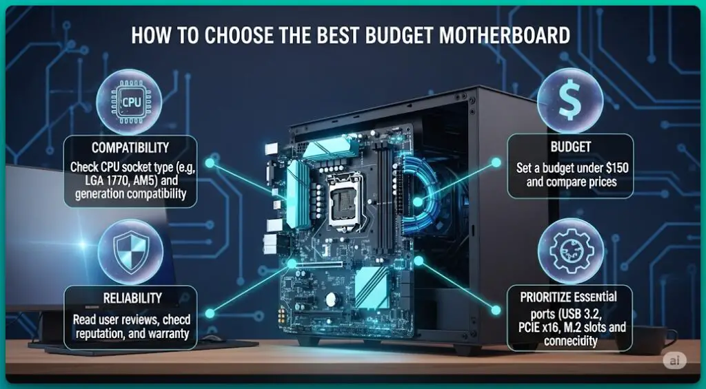 How to Choose the Best Budget Motherboard