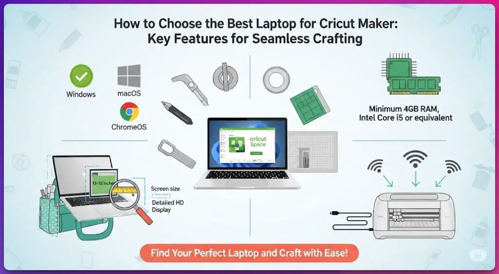 How to Choose the Best Laptop for Cricut Maker