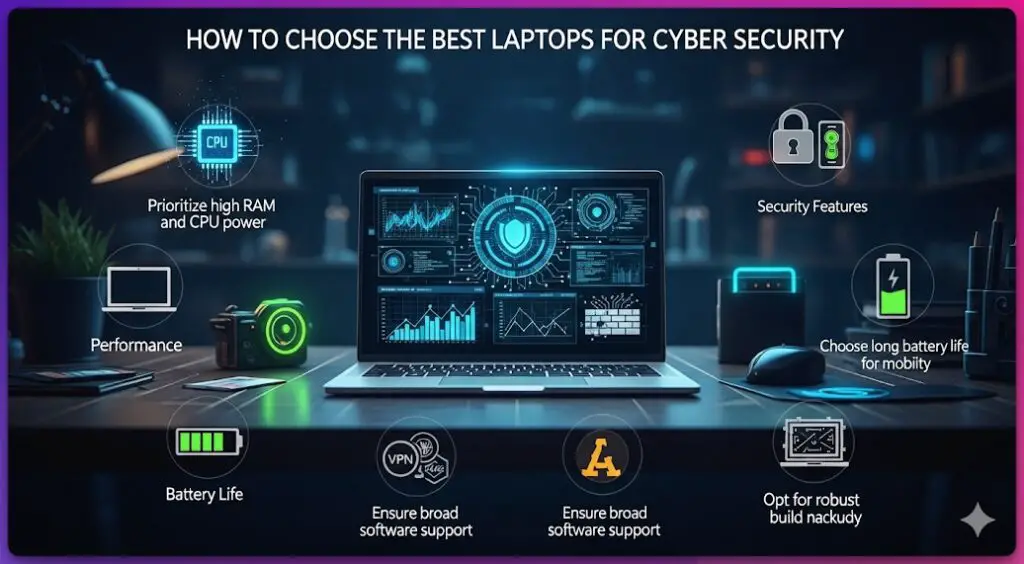 How to Choose the Best Laptops for Cyber Security