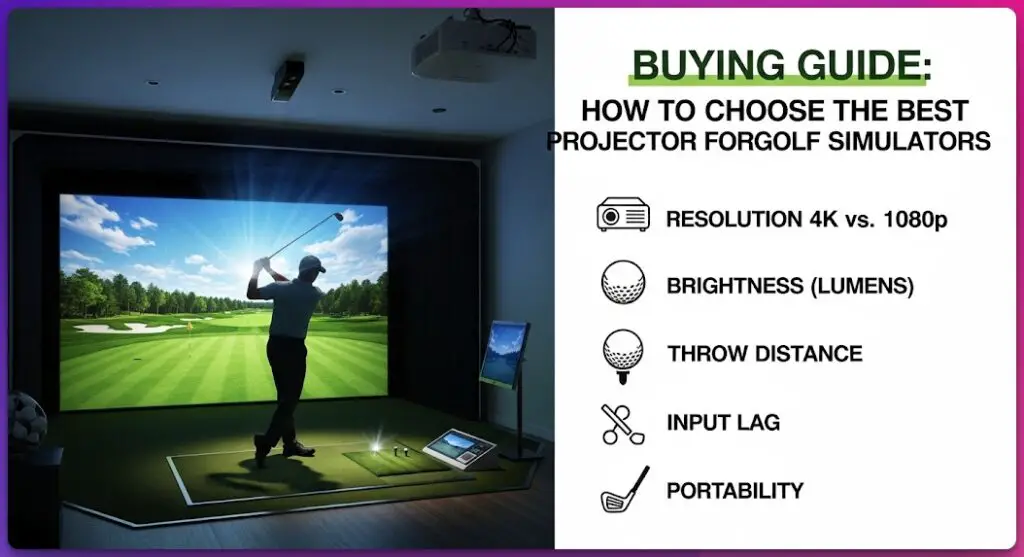 How to Choose the Best Projector for Golf Simulators