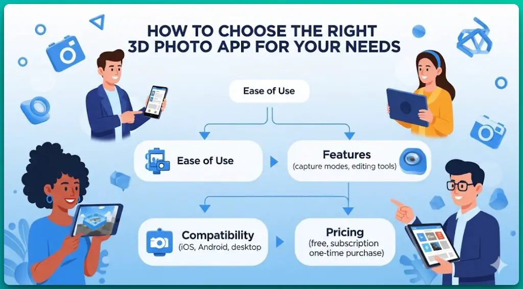 How to Choose the Right 3D Photo App for Your Needs