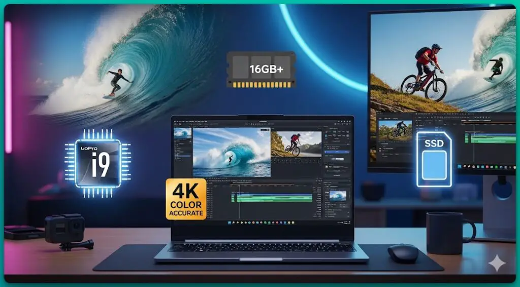 Key Features to Consider in the Best Laptops For GoPro Editing