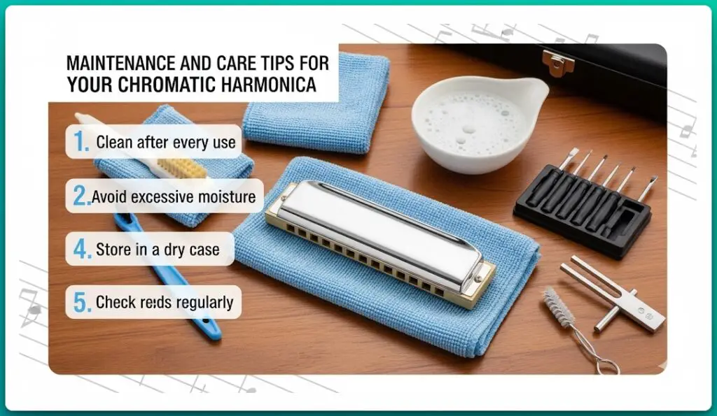Maintenance and Care Tips for Your Chromatic Harmonica