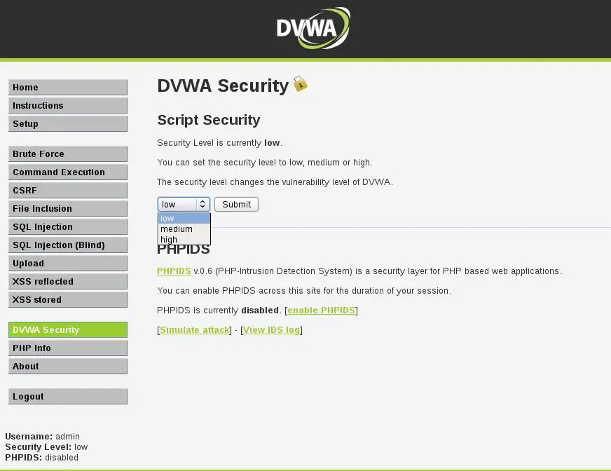 Safe Vulnerable Websites 4