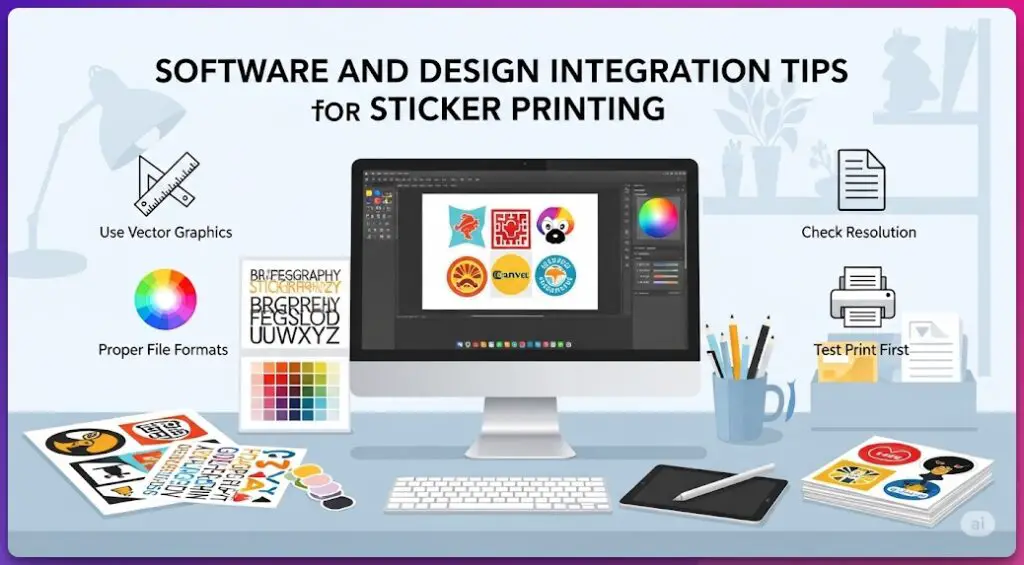 Software and Design Integration Tips for Sticker Printing