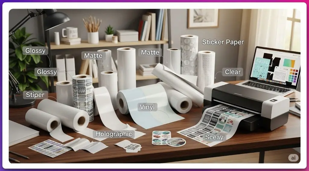 Sticker Paper Compatibility Guide