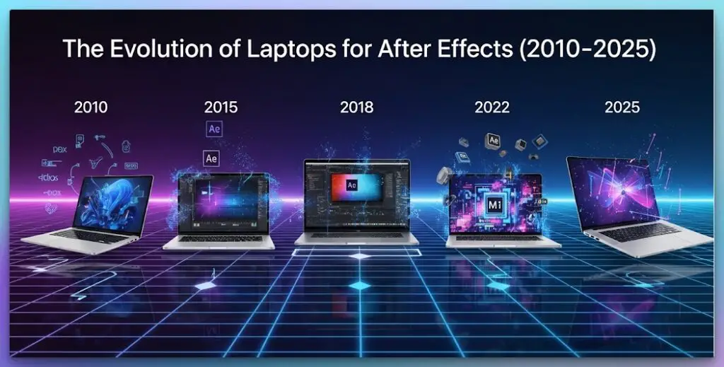 The Evolution of Laptops for After Effects