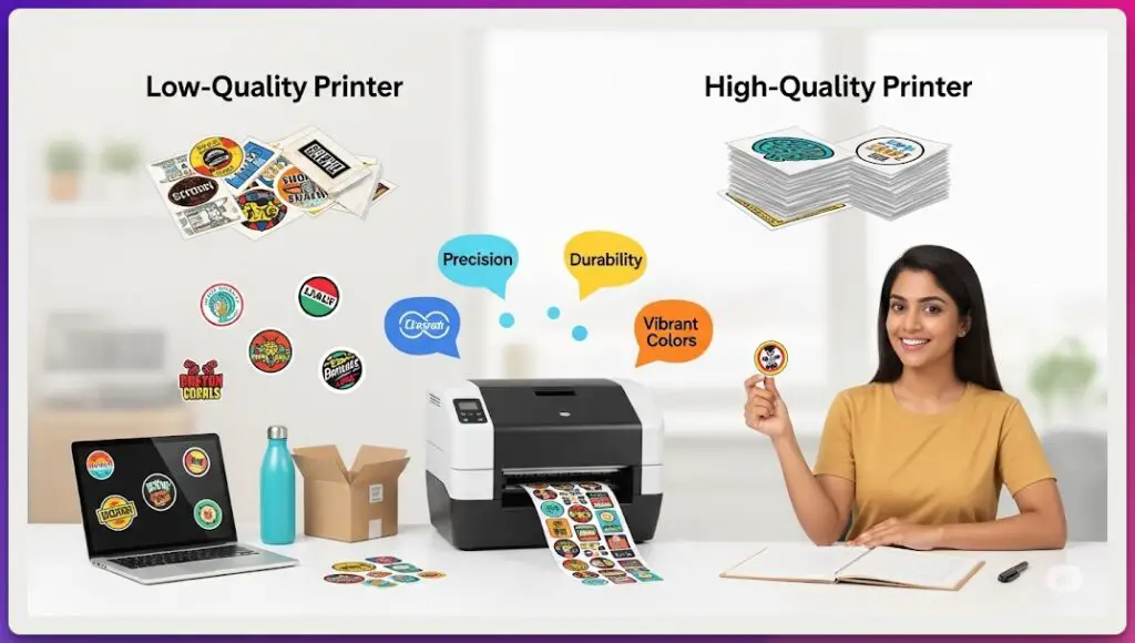 Why Choosing the Best Printer for Stickers Matters