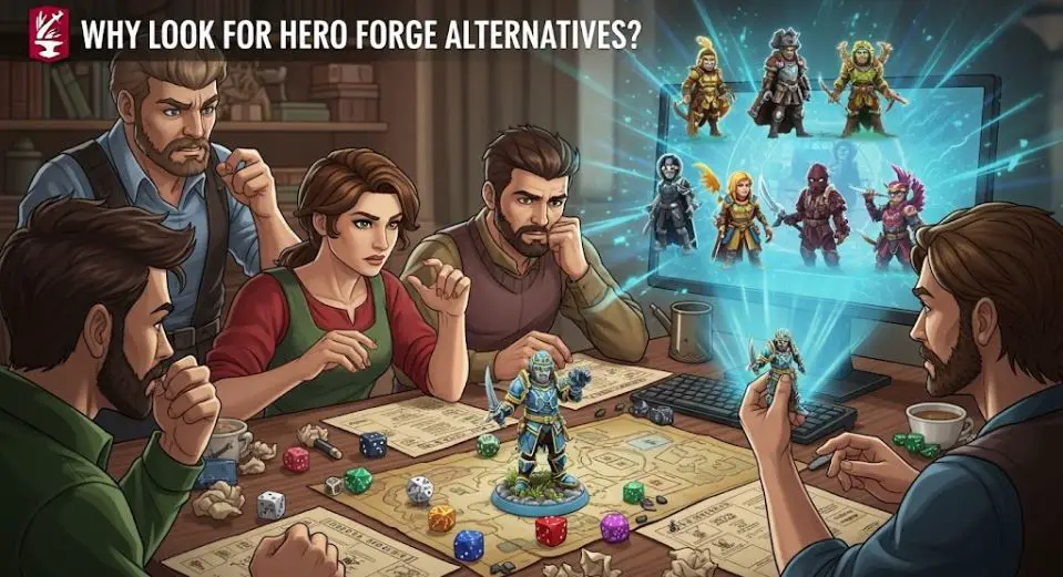 Why Look for Hero Forge Alternatives