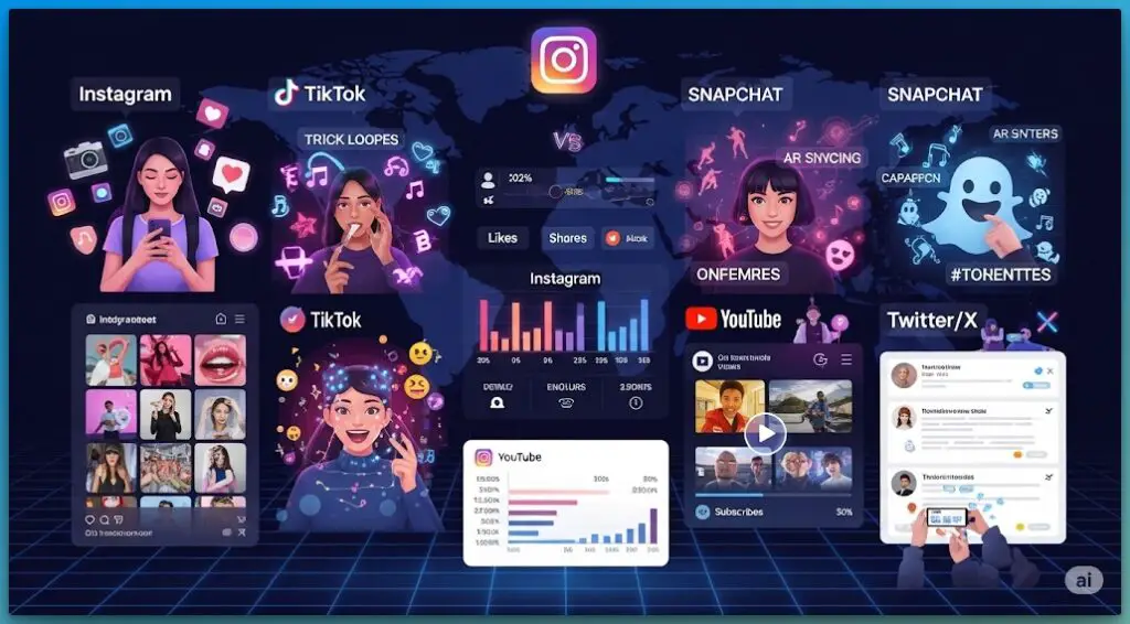Instagram vs. Competitors