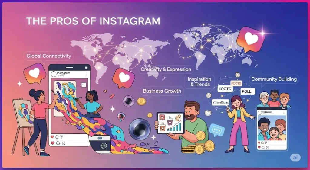 Pros and Cons of Instagram