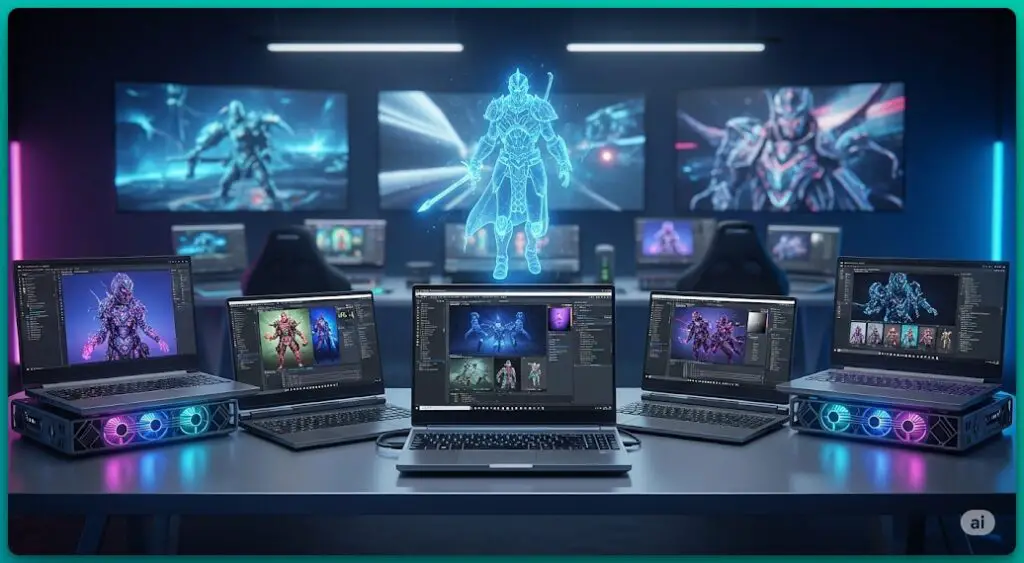Choosing the Best Laptops for Game Development