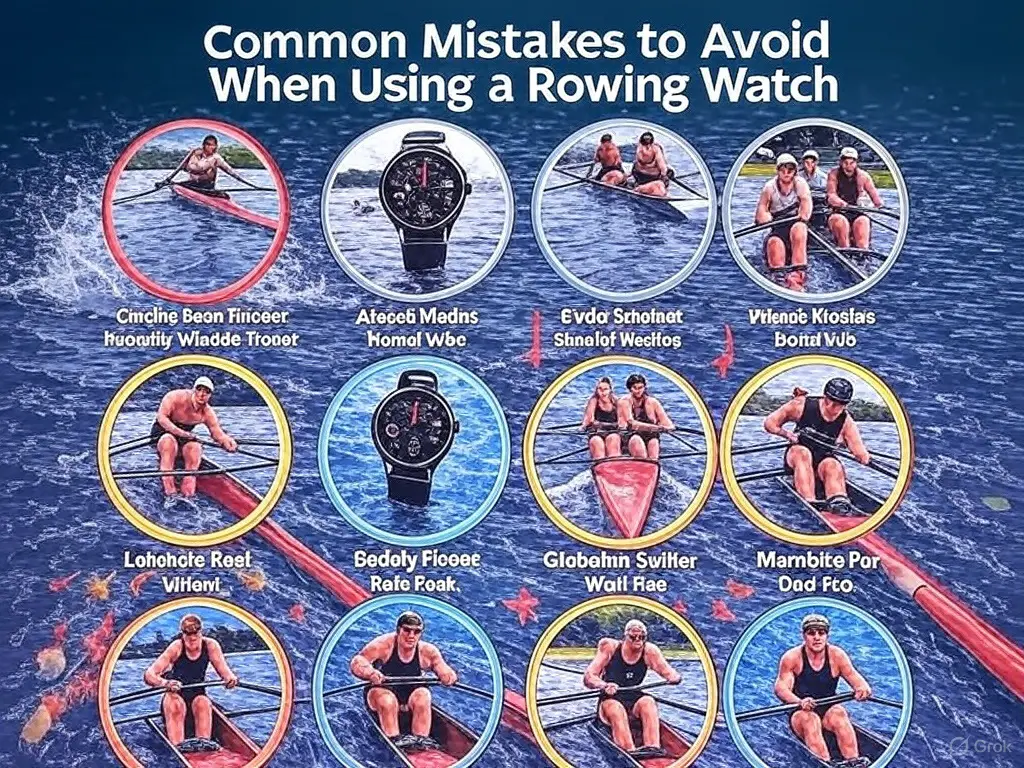Common Mistakes to Avoid When Using a Rowing Watch