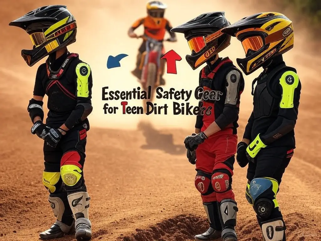 Essential Safety Gear for Teen Dirt Bikers