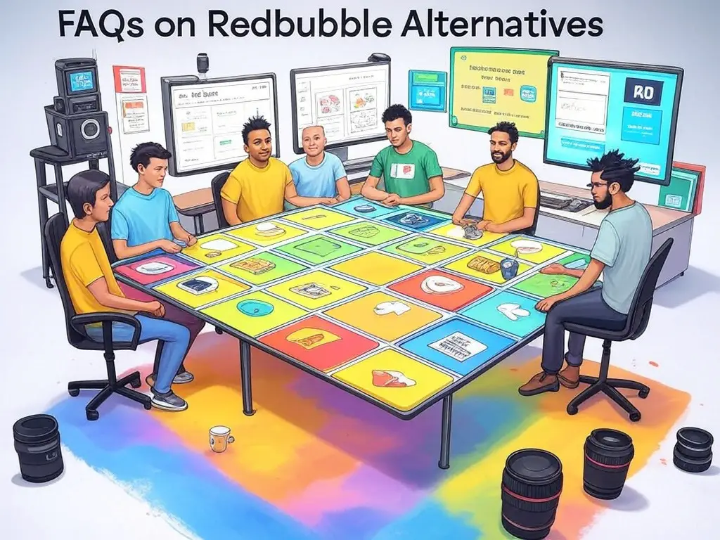 FAQs on Redbubble Alternatives