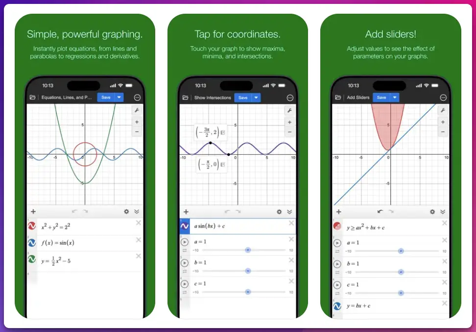 Graphing Genius in the Best Maths Apps Arsenal