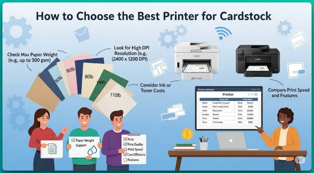 How to Choose the Best Printer for Cardstock