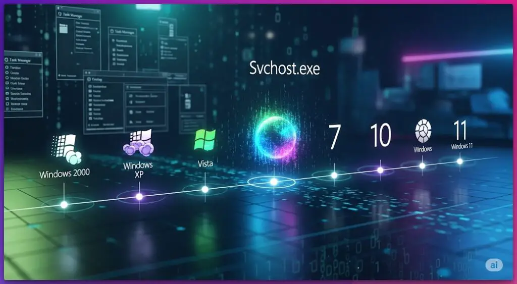 The Evolution of Svchost.exe Across Windows Versions