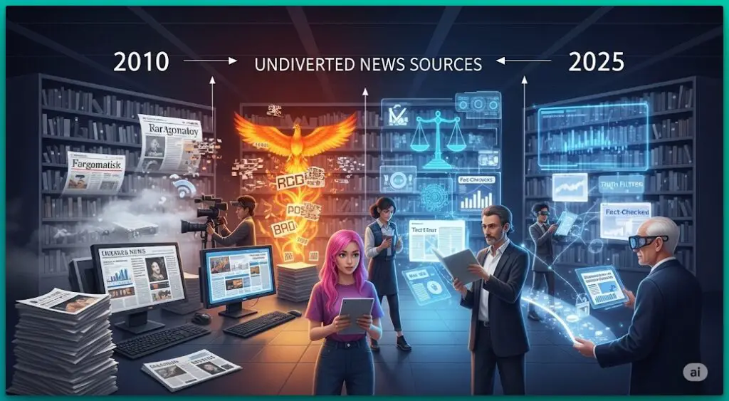 The Evolution of Unbiased News Sources