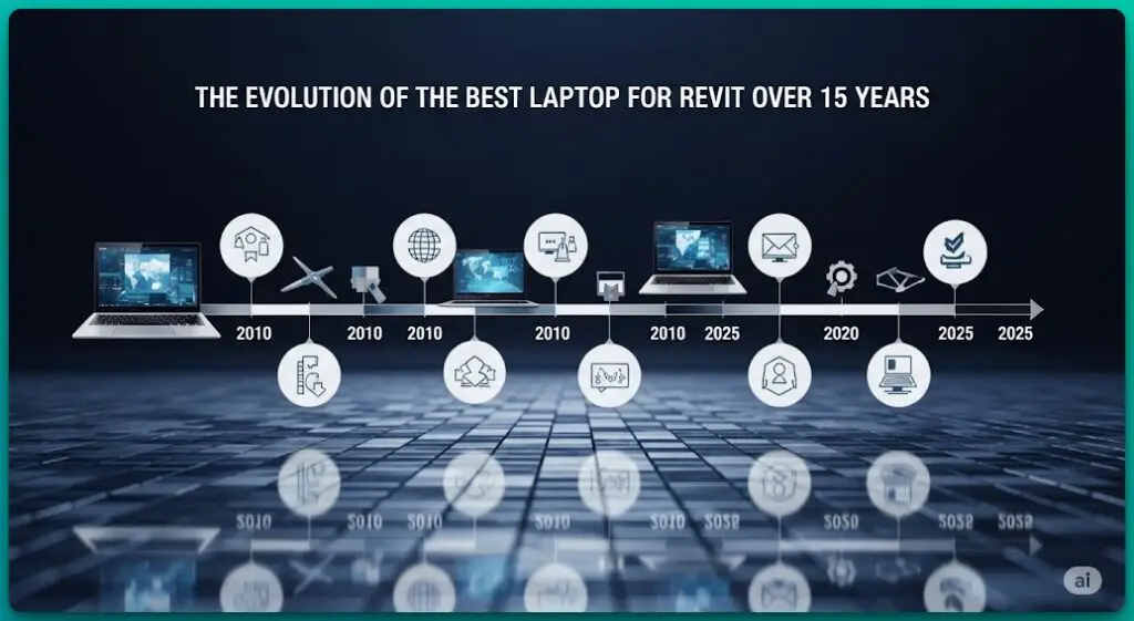 The Evolution of the Best Laptop for Revit Over 15 Years