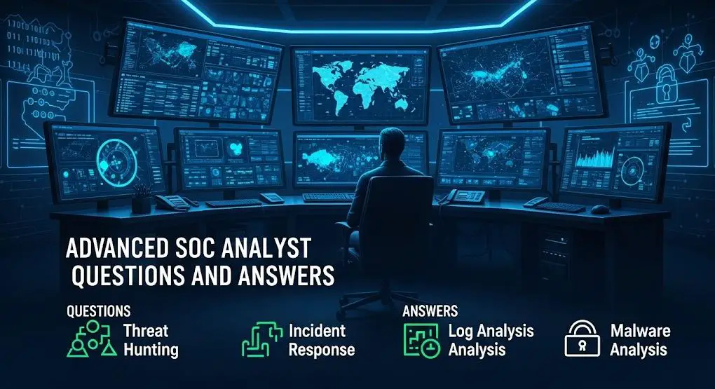 Advanced SOC Analyst Interview Questions and Answers