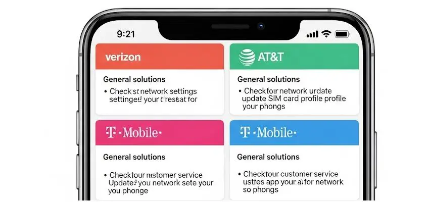 Carrier-Specific Tips for “SIM Not Provisioned For Voice