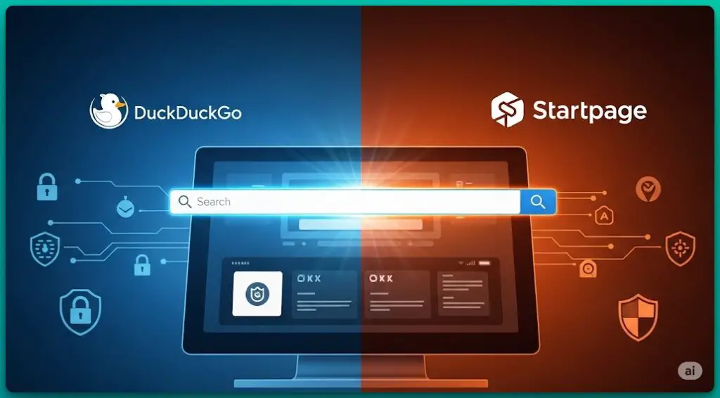 DuckDuckGo vs Startpage in Action