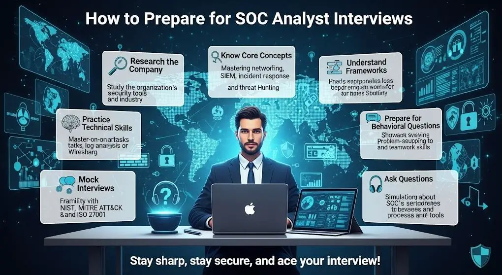How to Prepare for SOC Analyst Interviews