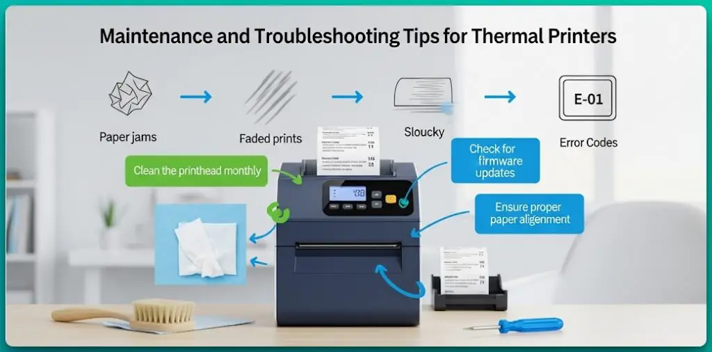 Maintenance and Troubleshooting Tips for Thermal Printers