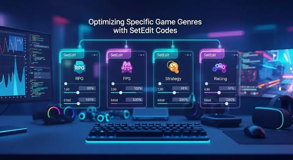 Optimizing Specific Game Genres with SetEdit Codes