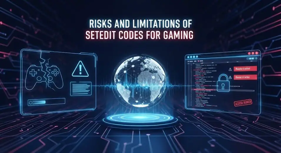 Risks and Limitations of SetEdit Codes for Gaming