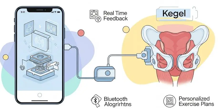 Tech Behind Kegel Exercise Apps