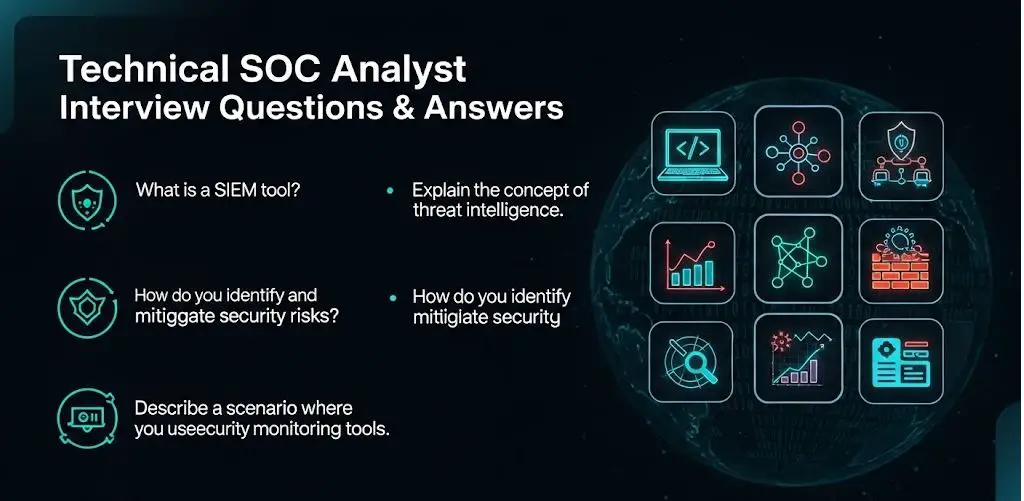 Technical SOC Analyst Interview Questions and Answers