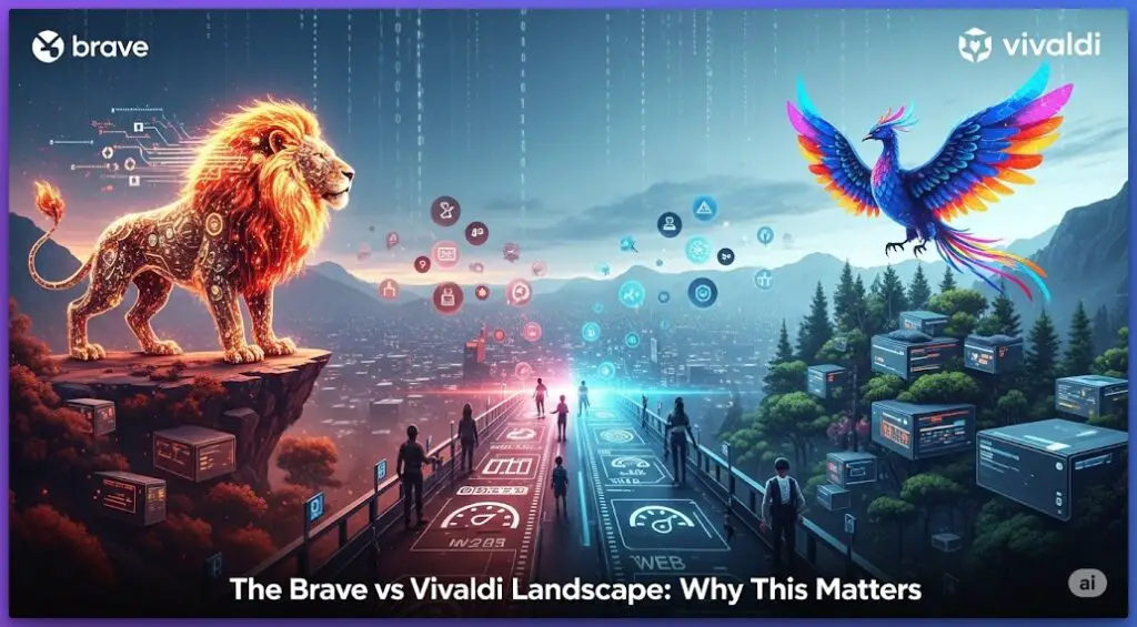 The Brave vs Vivaldi Landscape