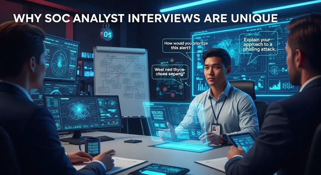SOC Analyst Interview Questions and Answers
