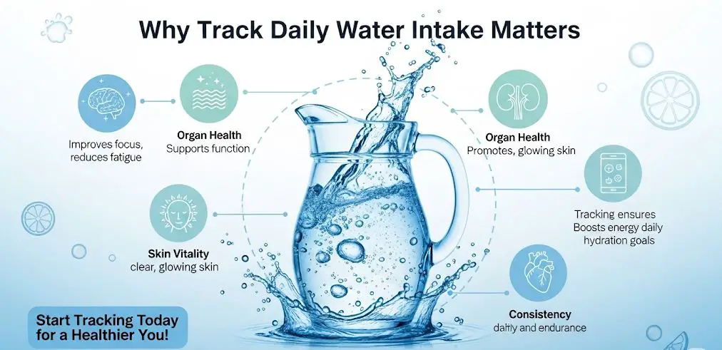 Why Track Daily Water Intake Matters