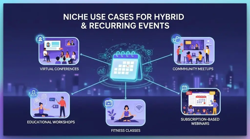 Niche Use Cases for Hybrid and Recurring Events