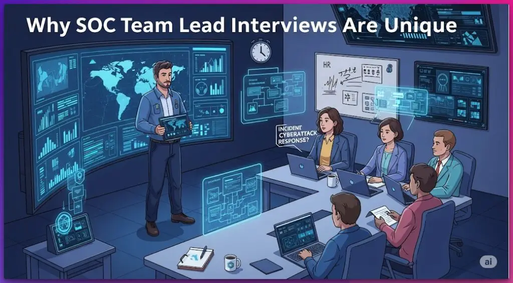 Why SOC Team Lead Interviews Are Unique
