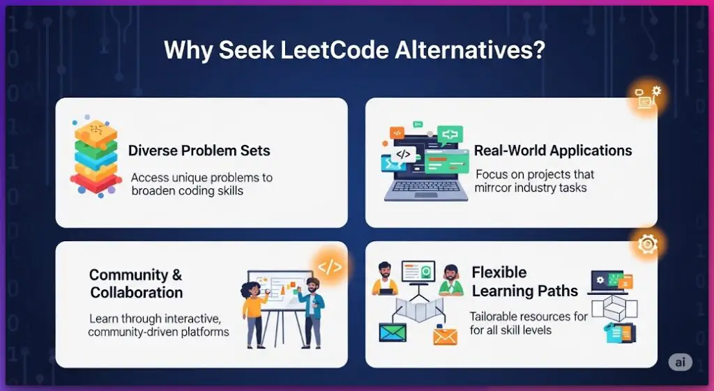 Why Seek Leetcode Alternatives