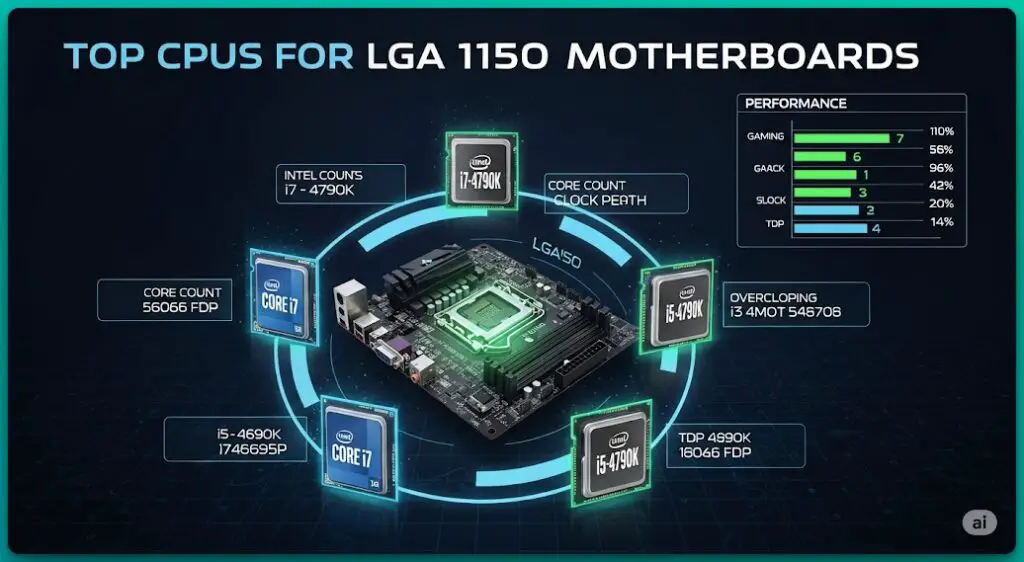 Best CPUs to Pair with LGA 1150 Motherboards