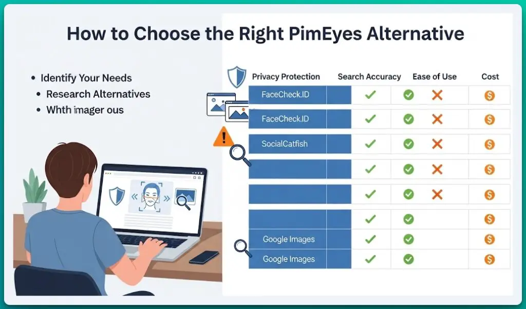 How to Choose the Right PimEyes Alternative