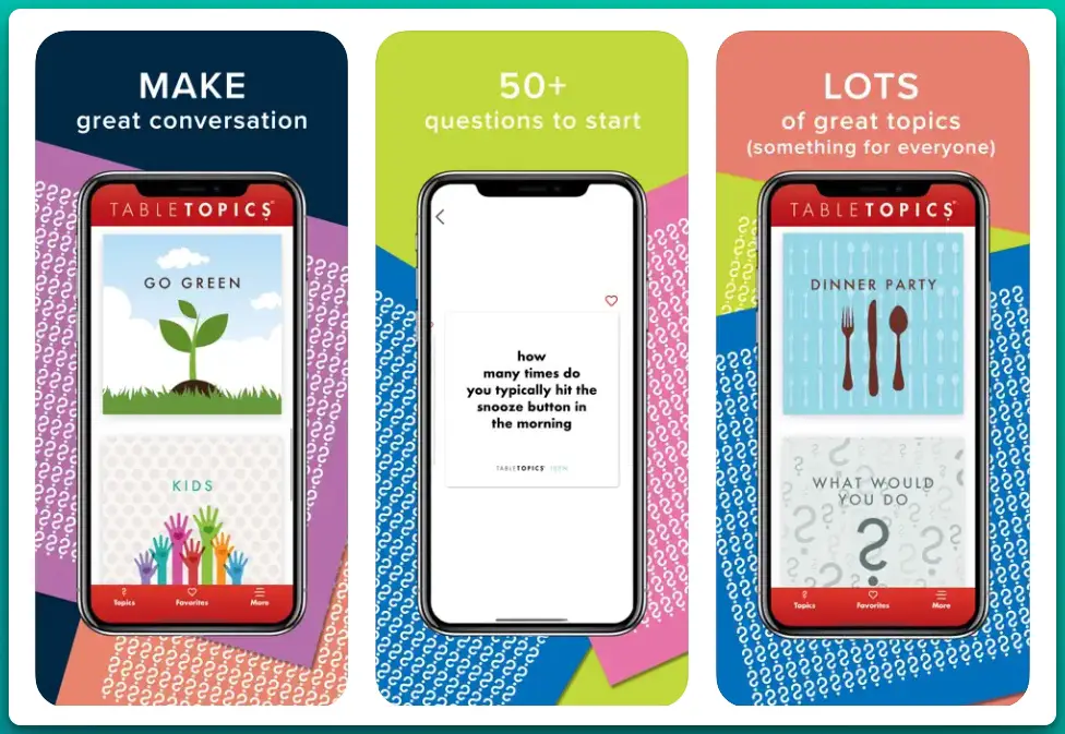 Essential Social Skills App for Themed Icebreakers