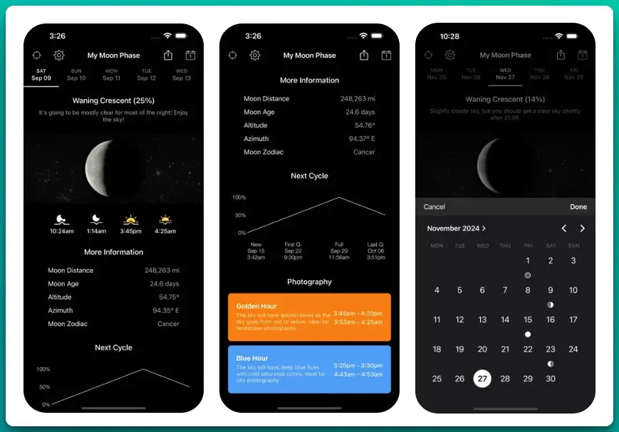 Precision Tool Among the Moon Phase Apps for Nighttime Creatives